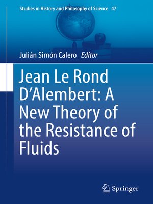 cover image of Jean Le Rond D'Alembert